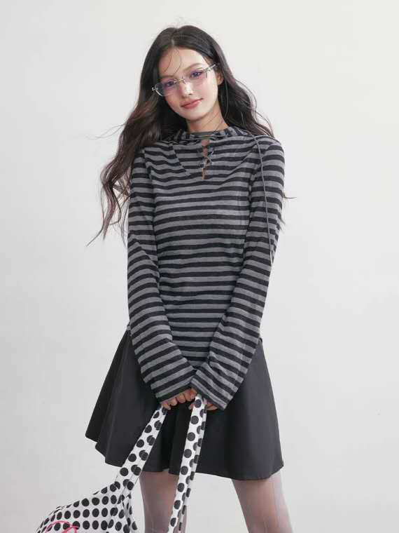 AuroraVibe -Slim Fit Hoodie