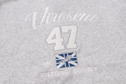 AuroraVibe - Stamp Hooded sweater-AV0036