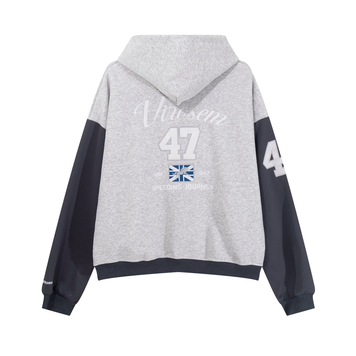 AuroraVibe - Stamp Hooded sweater-AV0036