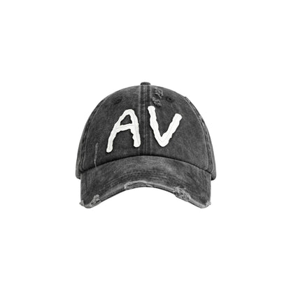 AuroraVibe - "AV" Baseball Caps - Dark Grey