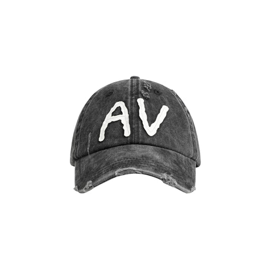 AuroraVibe - "AV" Baseball Caps - Dark Grey