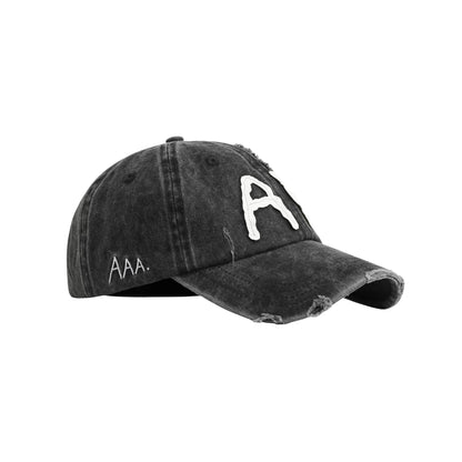 AuroraVibe - "AV" Baseball Caps - Dark Grey