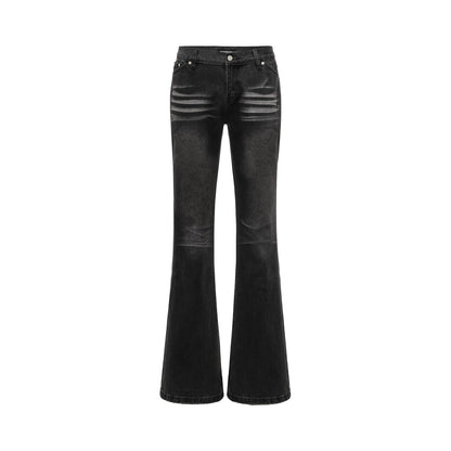 AuroraVibe - Slightly Flared Jeans - Dark Grey