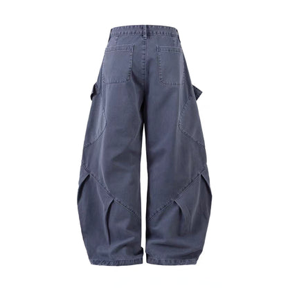 AuroraVibe - Vintage washed Jeans