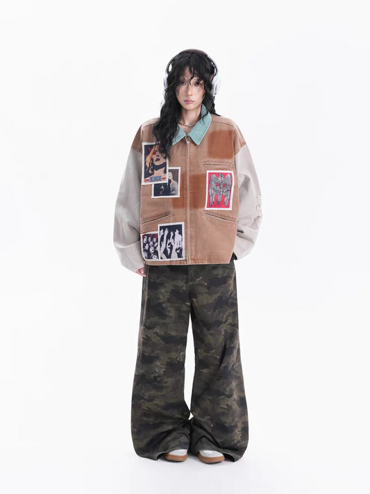 AuroraVibe-Denim Jacket