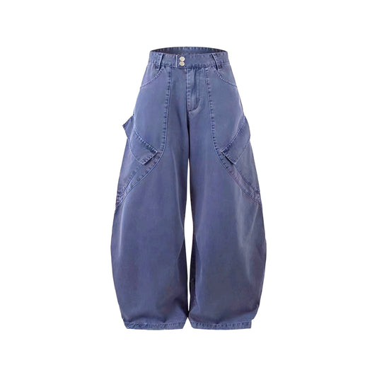 AuroraVibe - Vintage washed Jeans