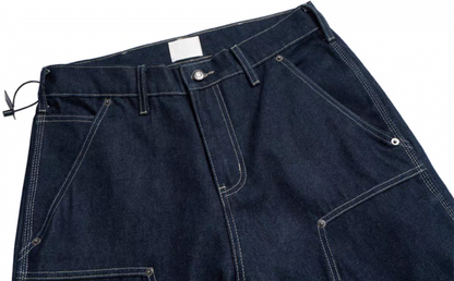 AuroraVibe - Vintage washed Jeans-AV0025