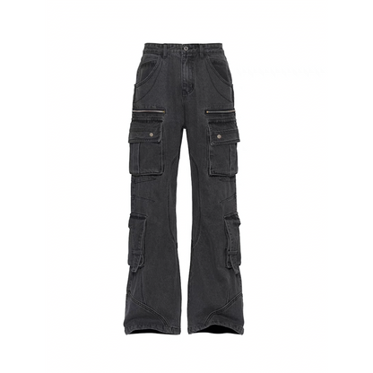 AuroraVibe - Heavy-Duty Shell Jeans-AV0028