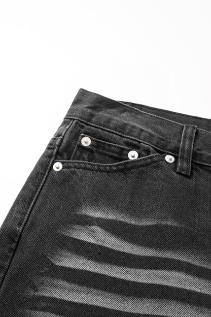 AuroraVibe - Slightly Flared Jeans - Dark Grey