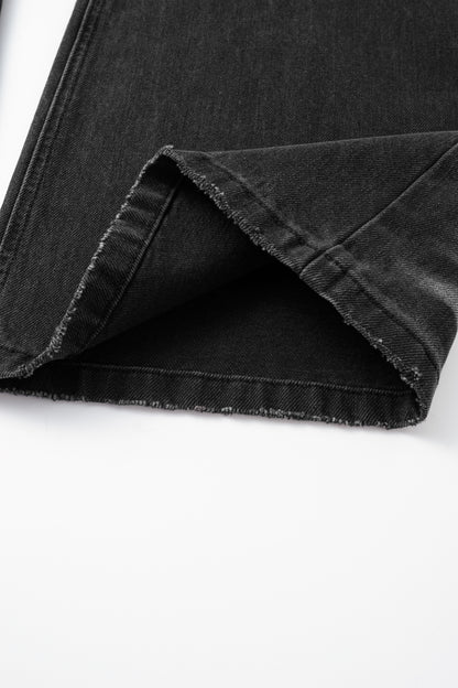 AuroraVibe - Slightly Flared Jeans - Dark Grey