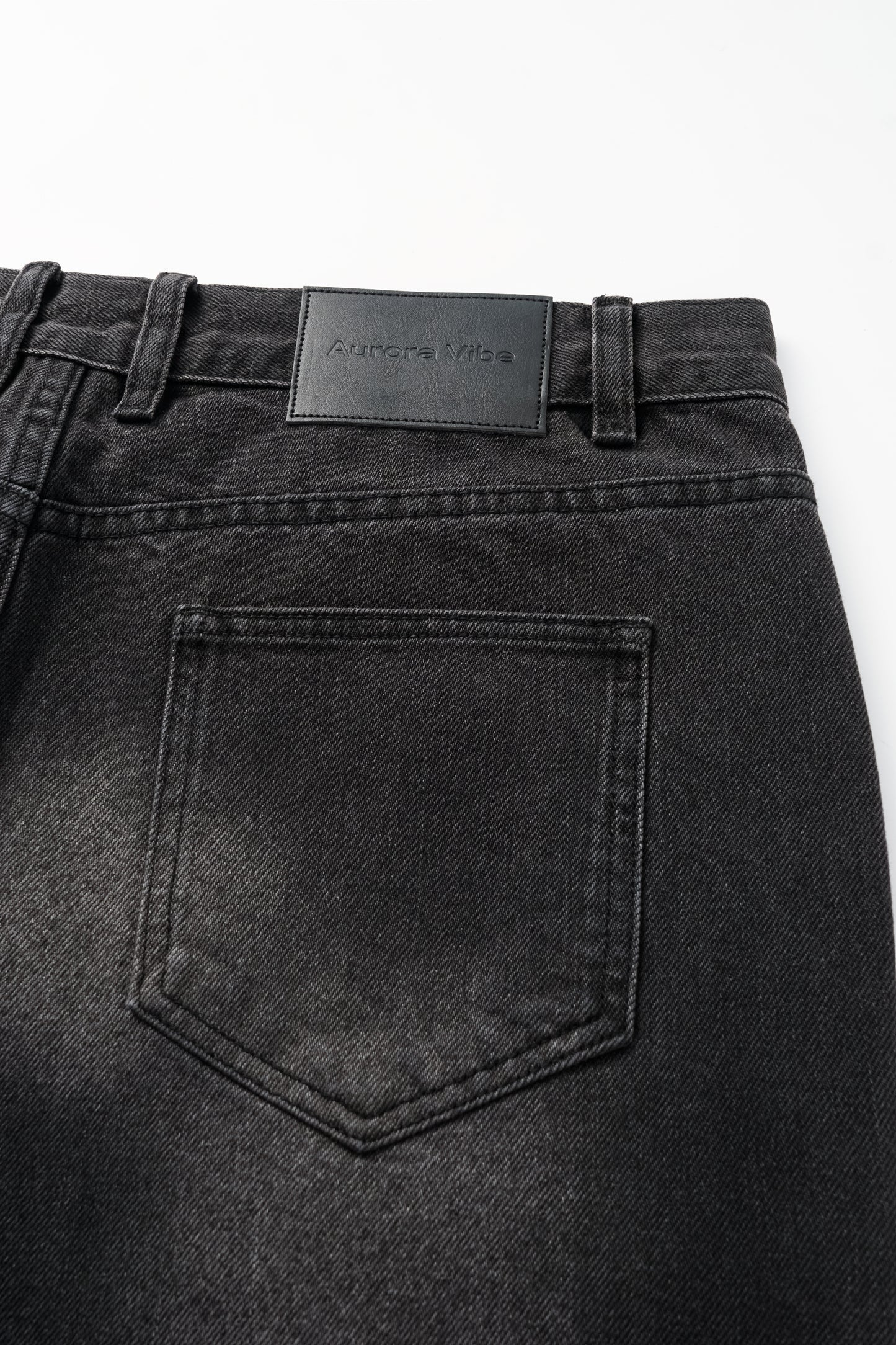 AuroraVibe - Slightly Flared Jeans - Dark Grey