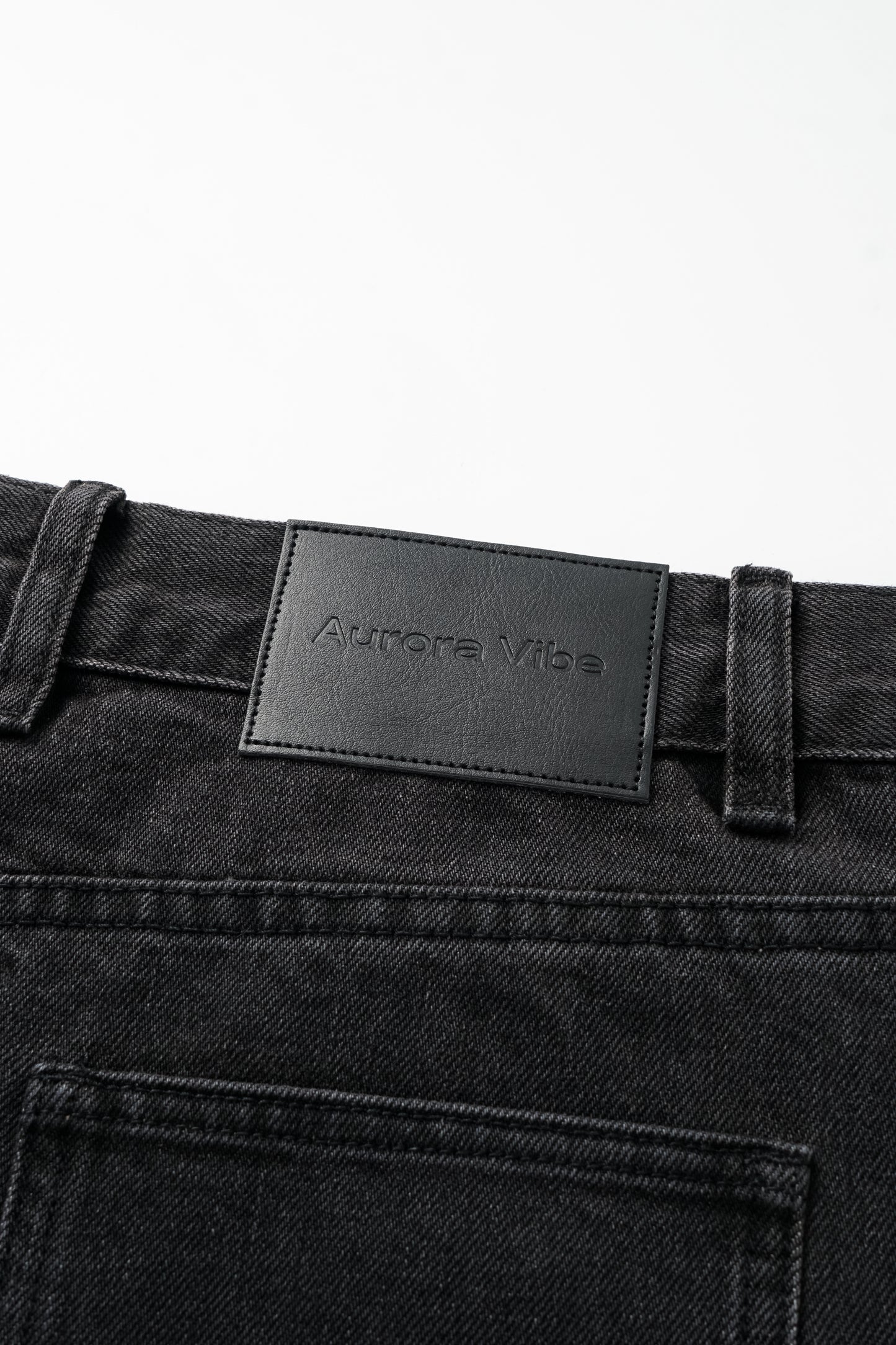 AuroraVibe - Slightly Flared Jeans - Dark Grey