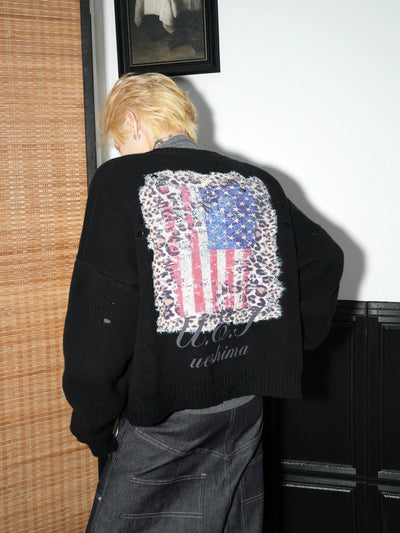 AuroraVibe-Cardigan Sweater