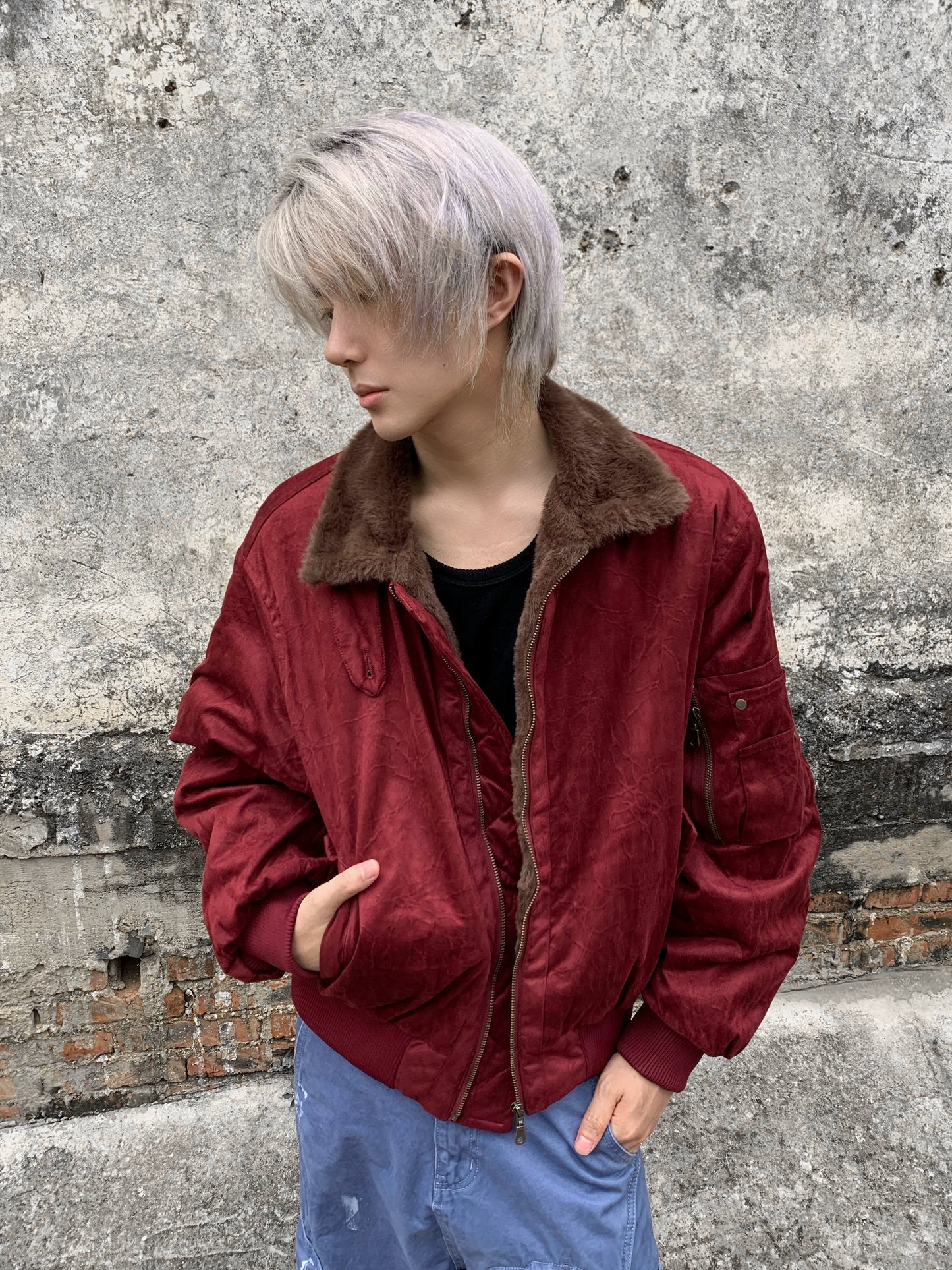 AuroraVibe—Bomber Jacket-AV0033