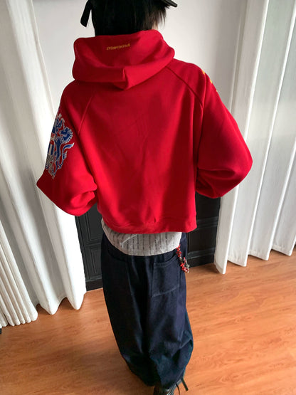 AuroraVibe - Stamp Hooded sweater