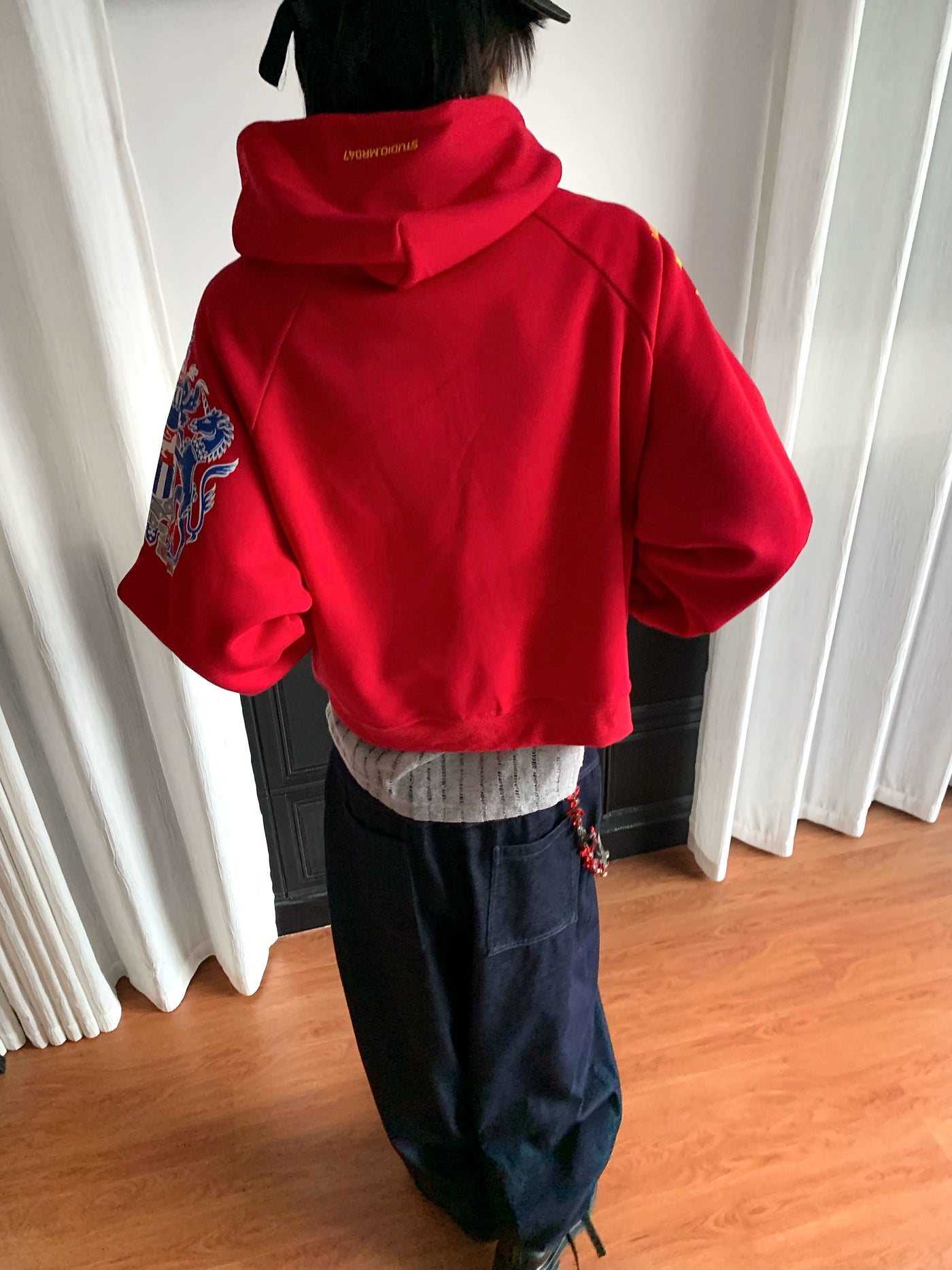 AuroraVibe - Stamp Hooded sweater