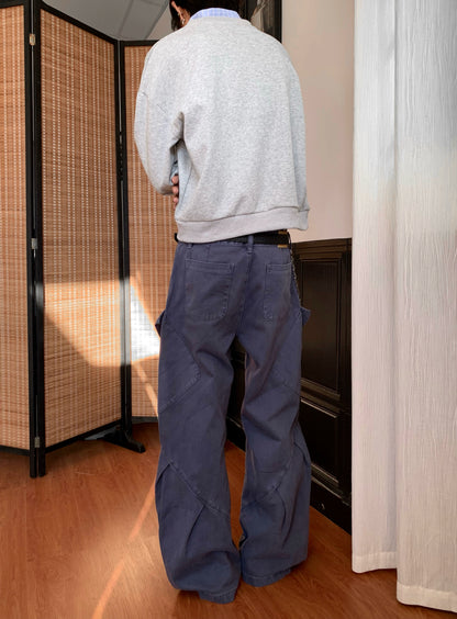 AuroraVibe - Vintage washed Jeans