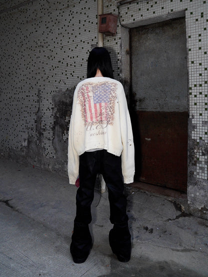 AuroraVibe-Cardigan Sweater