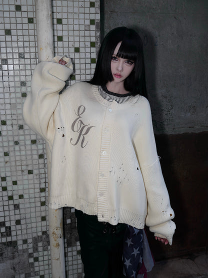 AuroraVibe-Cardigan Sweater