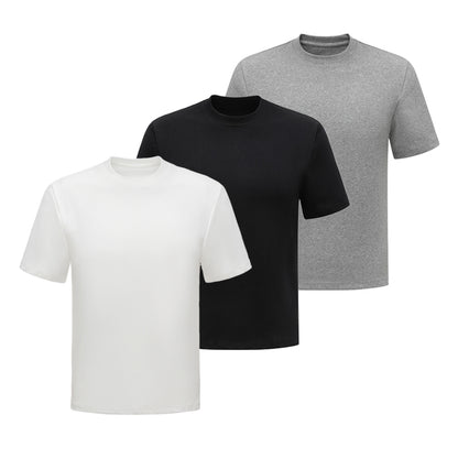 AuroraVibe - T Shirts - Black/White/Grey