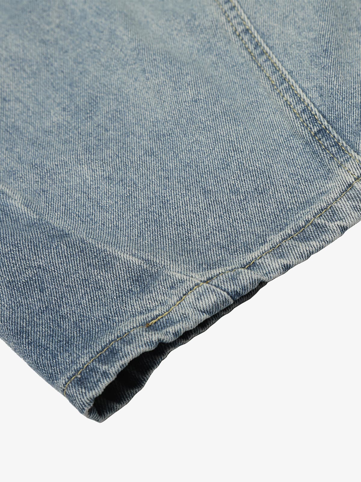 Auroravibe-Retro Washed Side Striped Barrel Denim Jeans