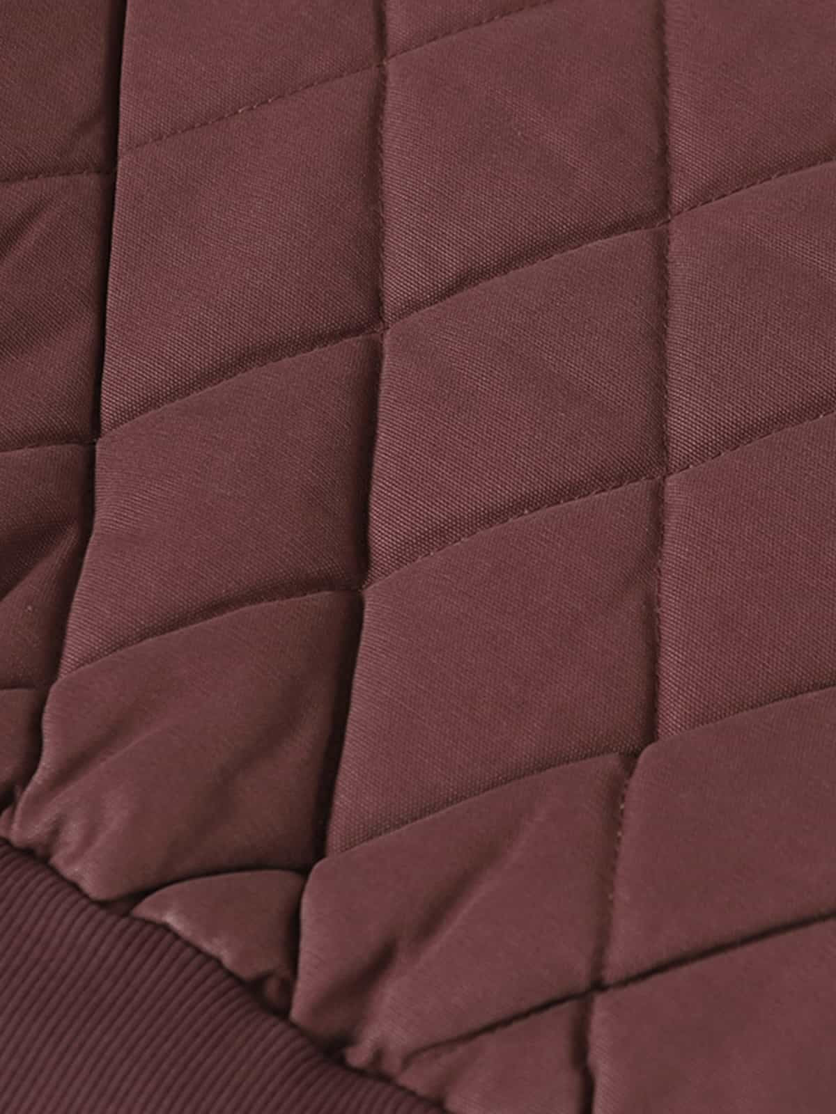 Auroravibe-Retro Quilted Patchwork Hooded Cargo Jacket