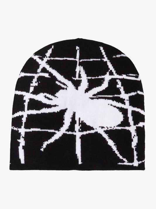 Auroravibe-Thesupermade Cobweb Knitted Hat - 1989
